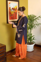 Embroidered Lawn 2 Piece Dress - EFY-157