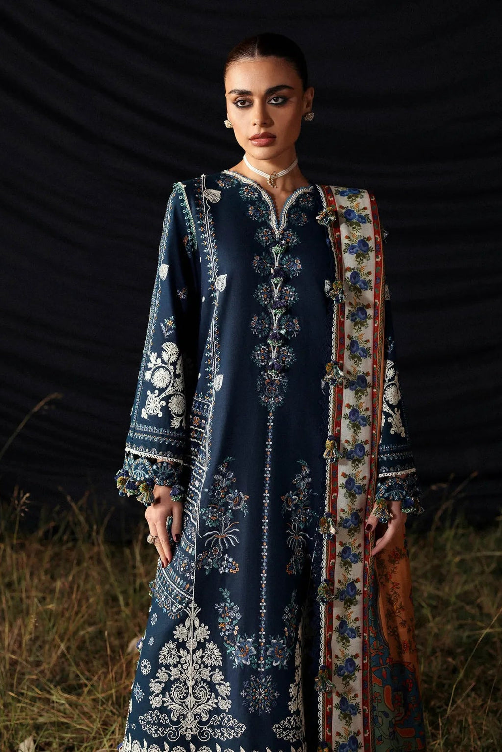 Hussain Rehar Chashm-e-Bahr Lawn Collection Efy-151