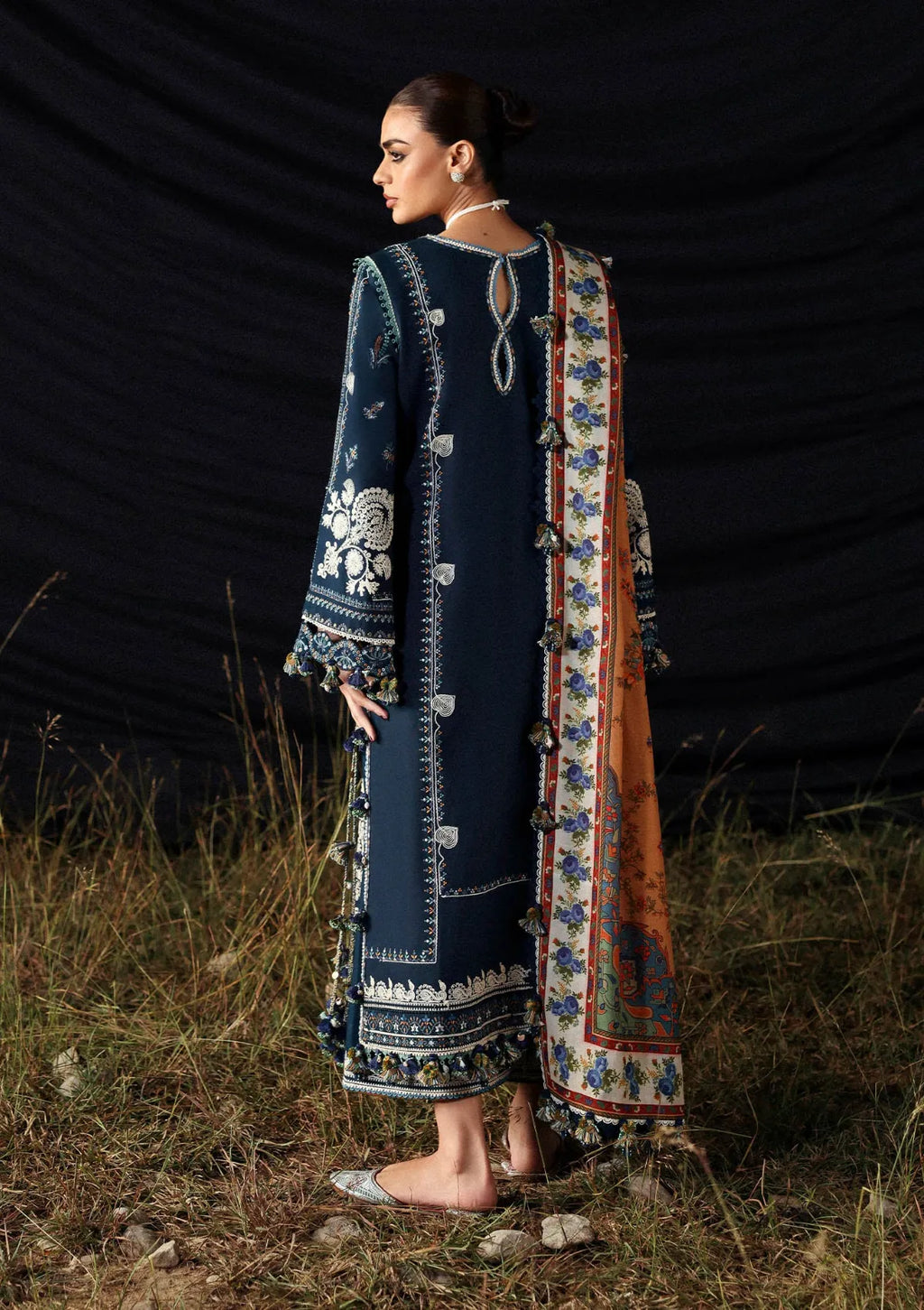 Hussain Rehar Chashm-e-Bahr Lawn Collection Efy-151
